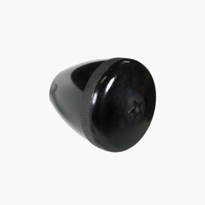 Round black handles x8