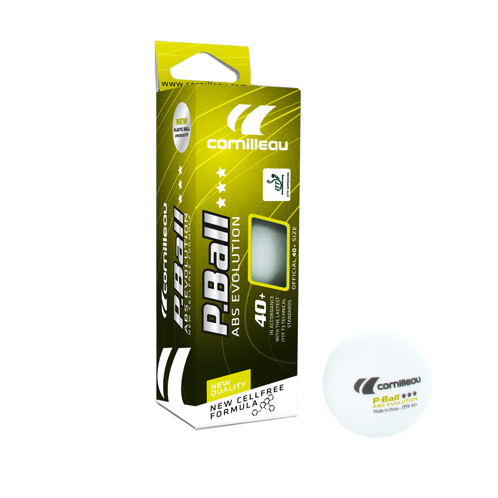 P-Ball ABS Evolution *** ITTF 3 stuks