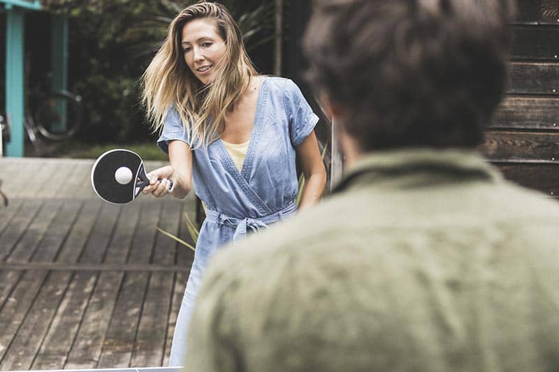 Table de Ping pong filet retractable