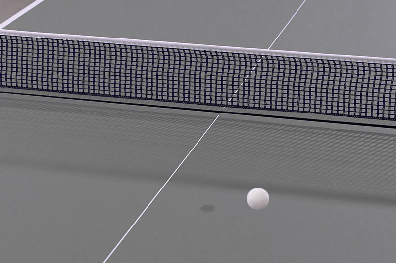 plateau de table de ping pong de competition grise