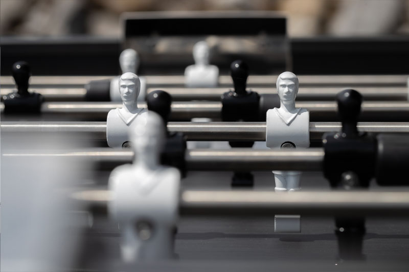 Joueur en Aluminium